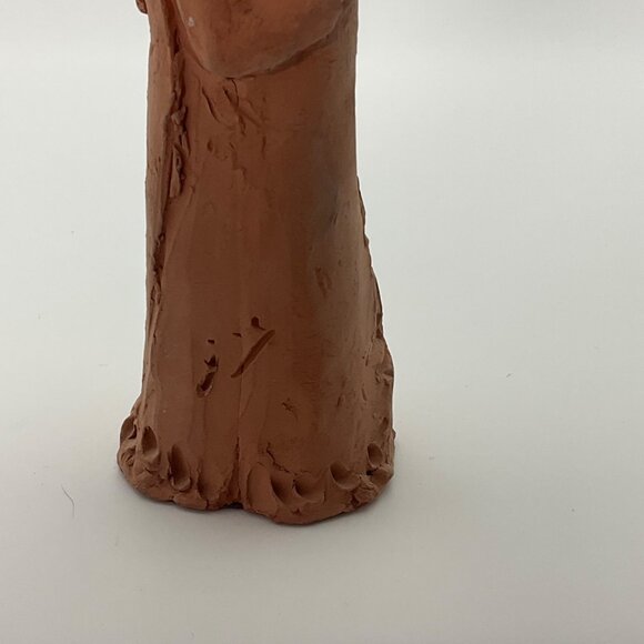 Vintage Handcrafted Art Terracotta Clay Mother & Child Figurine Sculpture*Read - Picture 6 of 15